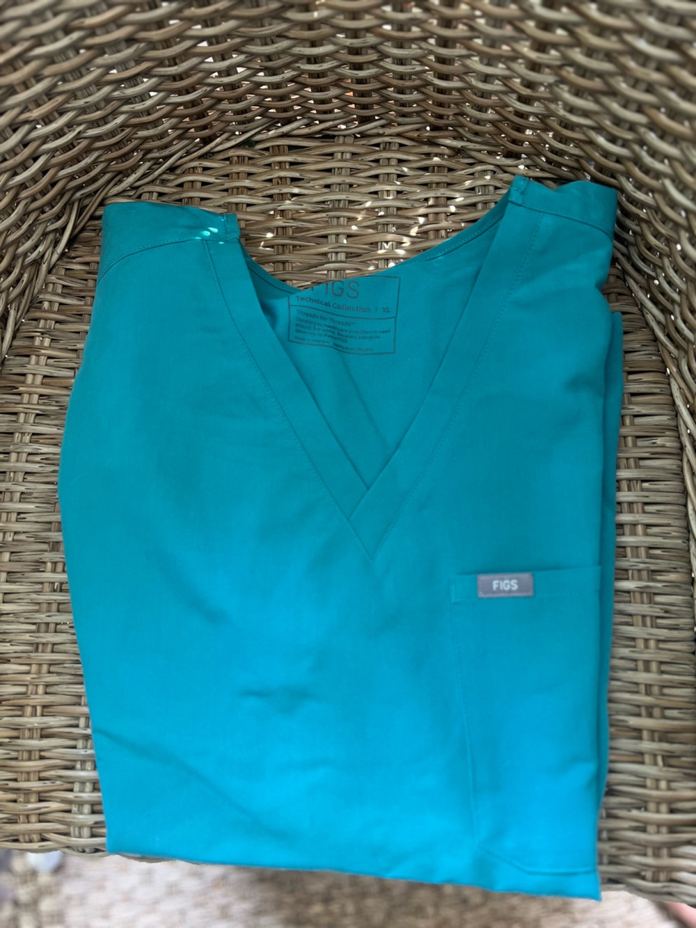 Women’s cactus XL Catarina one pocket scrub top